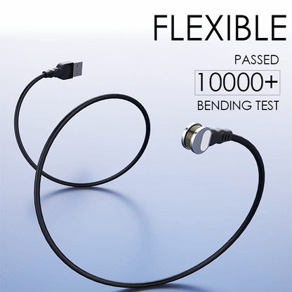 180° Magnetic Ring Charging Cable (with 2 Ports)