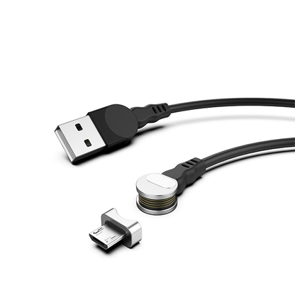 180° Magnetic Ring Charging Cable (with 2 Ports)
