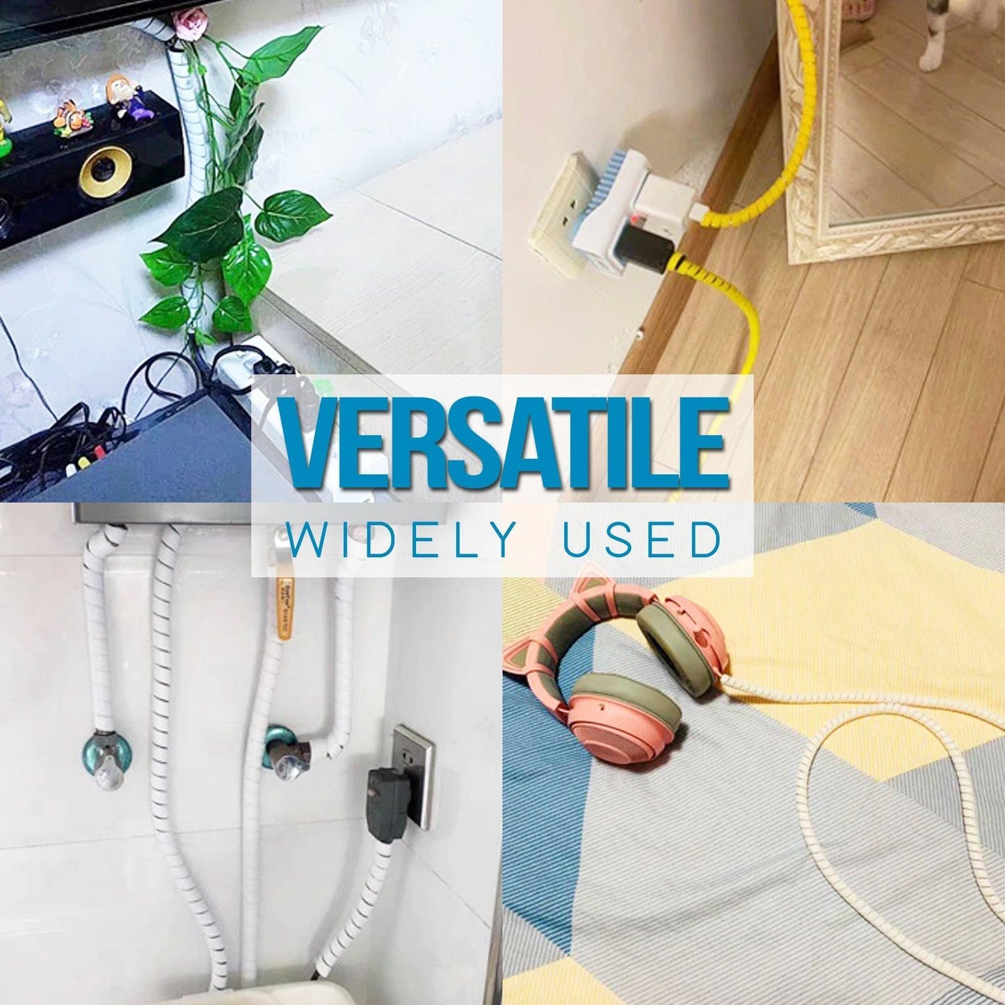 2-Meters Wire Manage Cords